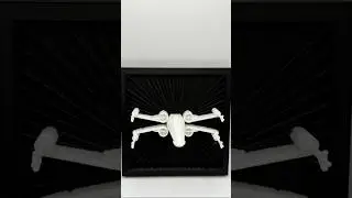 T-65B X-Wing Starfighter #starwars #3dprinting #xwing #timelapse #shorts #rebelalliance #skywalker