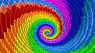 Minecraft Giant Rainbow dropper challenge!