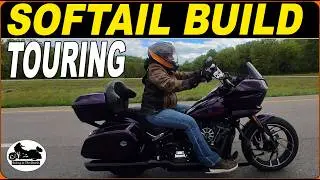 BEST HARLEY DAVIDSON Softail Build for Touring! Mini Bagger Mods!