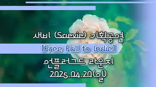 새비 (Saevie) 01. movie luv [Free Fall to Indie] 언플러그드 라운지 2025.04.20(일)