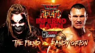 WWE THE FIEND VS RANDY ORTON INFERNO MATCH IN TLC