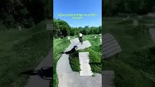 First time using a follow me drone at Cliff's bike Park #cleveland  #drone #dirtjump #pivot #mtb