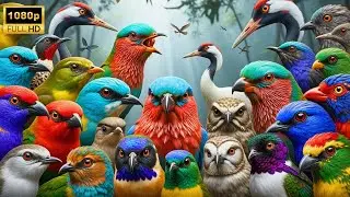 Bird Sounds from Around the World 🌍 | Real Bird ASMR & Natural Audio (No Music) #birdspecies