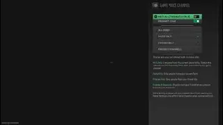 Call of Duty voice chat warning when you have everyone muted