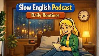 Talking about Daily Routines in English | Slow English Podcast