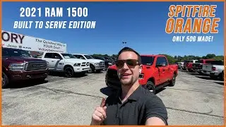 Special NEW Ram 1500 Color! | Spitfire Orange Built-to-Serve
