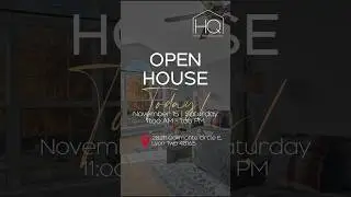 🏡 OPEN HOUSE TODAY!