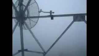 Frying Pan Mountain Lookout Tower In 50+ MPH Winds