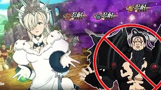 GOODBYE DEMON KING META?! NO DAMAGE LR ELIZABETH GODDESS TEAM INSTANT RAGE QUIT!! [7DS: Grand Cross]