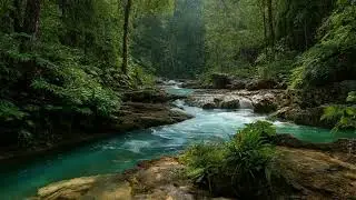 Smooth River Stream Ambience Designed to Enhance Living Room Atmosphere with Continuous Nature Sound