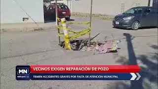¡Trampa mortal en Villa Florida! Vecinos exigen solución al SIMAS 🕳️⚠️