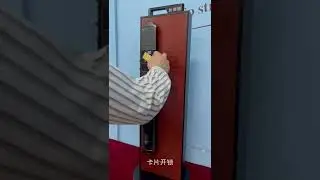 Classic Style Smart Locks with Face Recognition/Fingerprint/MIFARE/Password/App