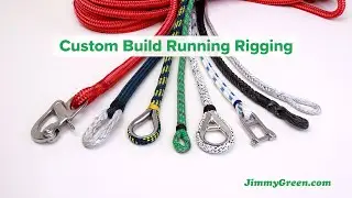 Yacht Running Rigging Showcased | LIROS & Marlow Ropes | Custom Splicing by Jimmy Green