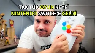 DataFrog Y5A! Nintendo Switch ve Switch 2 i&ccedil;in Arcade Stick mi? PC/MAC/Android'te de &ccedil;alışıyor.