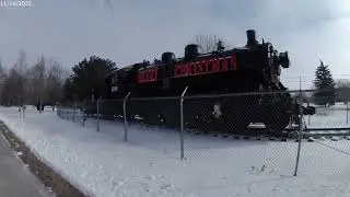 Steam Locomotive #2714 at Lakeside Park | Fond Du Lac, WI