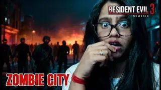 CAN I ESCAPE FROM ZOMBIE'S CITY | RESIDENT EVIL 3 #viralshots #viralshots