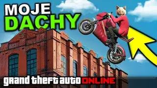 💥 GTA 5 ONLINE: SKOK z ULICY na DACH - DZIKIE STUNTY (Odc. 1899)