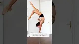 Satellite Shapes & Combos starts soon. Learn the foundations of this pole dance trick. #poledance