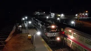 Transit & NS H70 At Ramsey Main Street Station