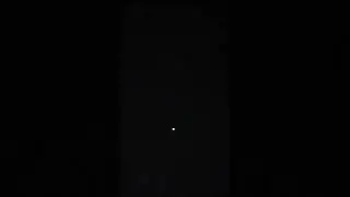 Strange moon like object in the night sky! (READ DESCRIPTION)