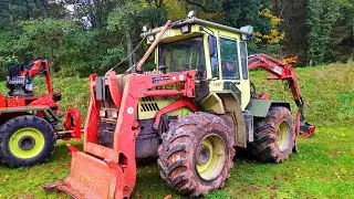 Werner Forst WF Trac 1100 + Forstausrüstung. Feier/50 Jahre MB-Trac, celebration 50 years. Unimog mu