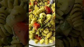 Pesto Pasta Salad | Eating Bird Food #pastasalad #salad #pesto #pasta #easyrecipe