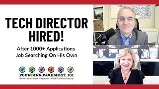 TECH DIRECTOR HIRED! After 1000+ Applications Job Searching On His Own