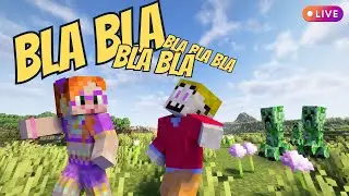 Minecraft Walking and Talking with Dip & Tuck | Live Stream guest: Nietvries