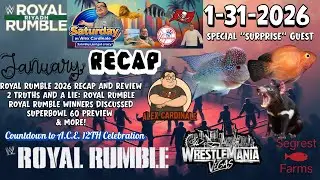 Royal Rumble Saturday W/ Alex Cardinale: 1/31/2026