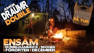 Farbror Lundström Sover Ensam i Draumr Double - Campar Dubbelhammock i December