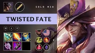 Twisted Fate Mid vs Malphite - NA Grandmaster Patch 25.24