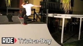 How-To Skateboarding: Frontside Blunt Stall with Greg Lutzka