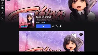 Playing fashion show on roblox!!!! For the first time in 3 years....😃😃😃💎👑👑