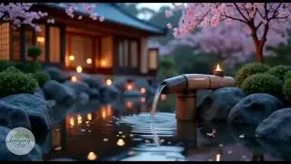 Relaxing Music for Healing + Water Sounds 🌿 Insomnia Relief, Deep Relaxation & Calm Anxiety, Spa BGM