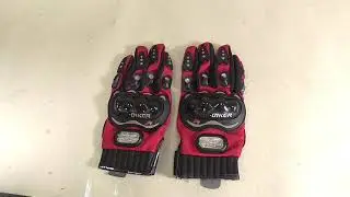 Перчатки PRO-BIKER MCS-01  (красные)