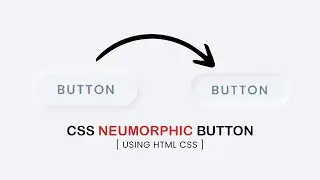 CSS Neumorphism Button Hover Effects | Using Html CSS || 𝐏𝐫𝐨𝐠𝐫𝐚𝐦𝐦𝐞𝐫 𝐙𝐚𝐡𝐢𝐝 (Bangla Tutorial)