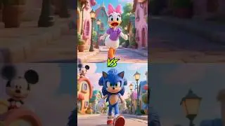 Daisy Duck VS Sonic, Shadow, Tails, Knuckles, Metal sonic, Super Sonic, Amy Rose, Rogue The Bat