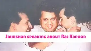 Music Director Jaikishan speaking about Raj Kapoor