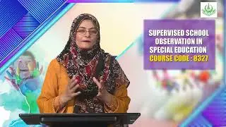 Supervised School Observation in Special Education | 8327 | Program 02 | Observation Reports