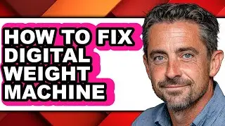 How to Fix Digital Weight Machine (easy Method)