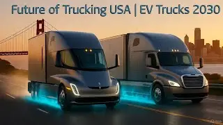 Future of Trucking USA | EV Trucks 2030 | The Silent Revolution on American Highways