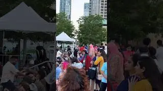 Walk at Celebration Square in Mississauga 🇨🇦 #shorts