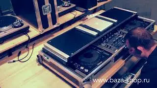 Обзор кейса 12 Inch для микшера и двух проигрывателей CD (с полкой и колесами)