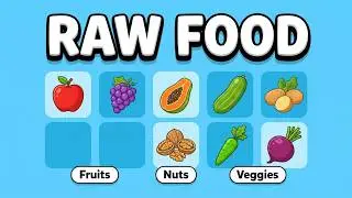 Raw food ( uncooked food )