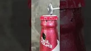 How to Make a Stylish Beer Bottle Opener at Home!!#shorts