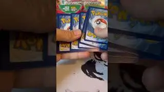Our first holiday pack opening #pokemon #pokemoncards #pokemontcg #pokemongo #shorts #tiktok #fyp
