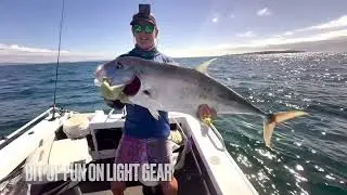 Epic Mackerel and Trevally Session Near Keppel Island! 🐟🎣