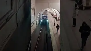 прибытие Поезда 81-775.2 (Москва 2024) на станцию; Сокол