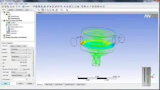 Simulation the Static Mixer-Ansys CFX