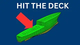 Why adding a deck to a ship hydrodynamics model helps in extreme conditions